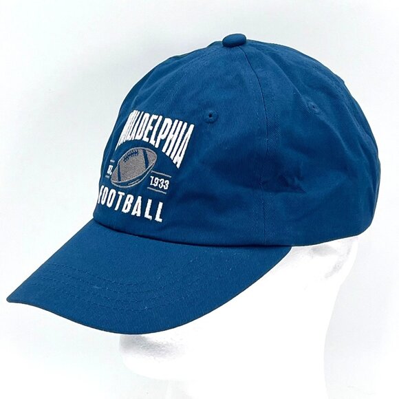 Philadelphia (Eagles) Football Embroidered Adjustable Green Cap Flop Hat - Picture 8 of 11